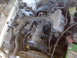 1999 TOYOTA TACOMA, WHITE, SR5, EXTD CAB, 2.4L, AT, 2WD.   Z26331